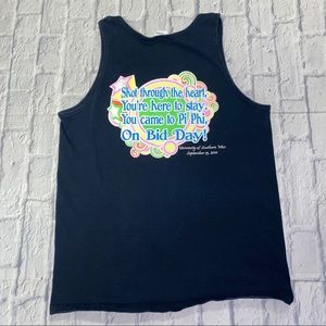 Pi Beta Phi Bid Day Tank Top - Size Medium